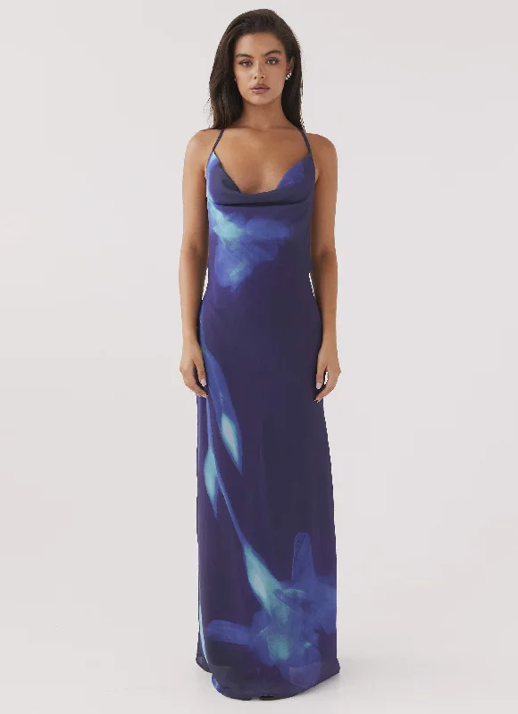 Weekend Markdown Madness Astra Maxi Dress - Cyber Rose