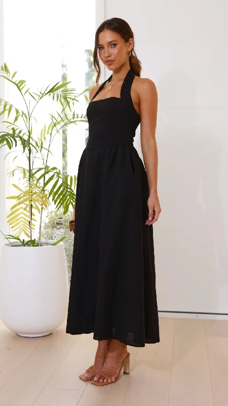 Weekend Clearance Event Caden Maxi Dress - Black