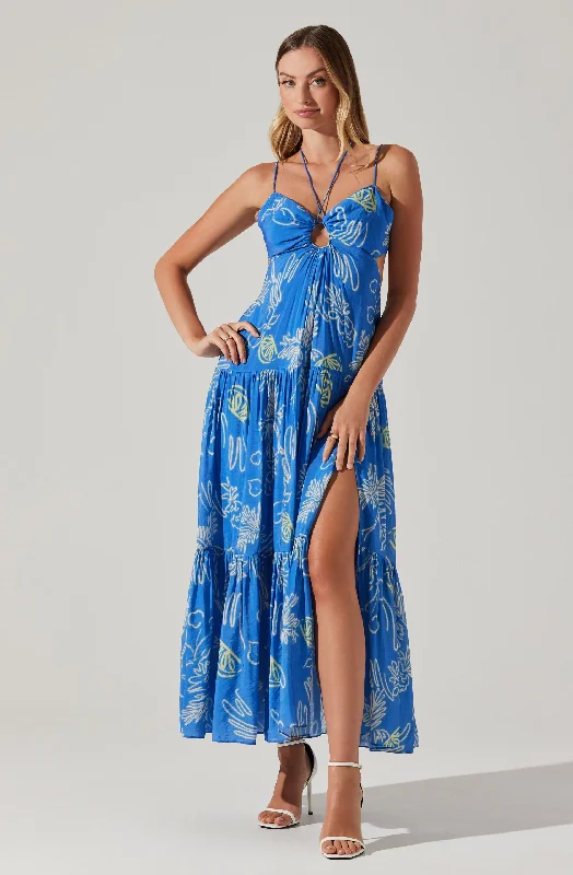 Grab It Now Cassini Tiered Maxi Dress