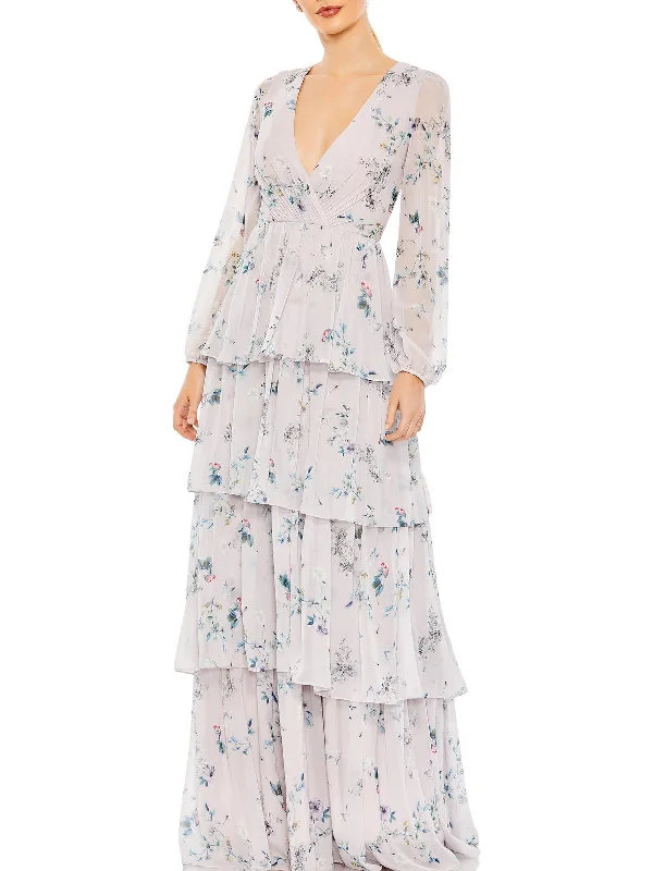 Weekend Bargain Blast Womens Floral Long Maxi Dress