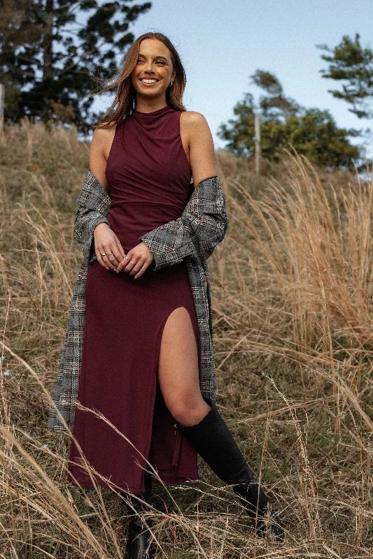 Weekend Hot Bargains Hayven Maxi Dress - Plum