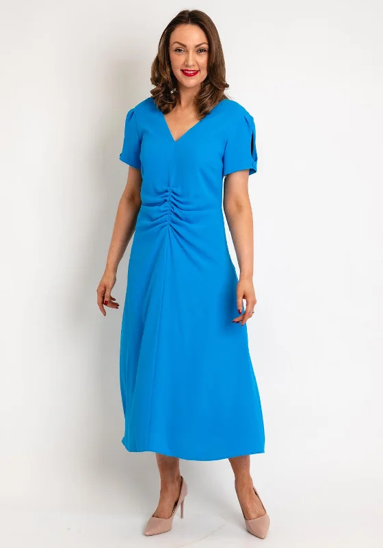 Weekend Special Shopping Event Kate Cooper Ruched Bodice A-Line Maxi Dress, Damson Blue Weekend Special Shopping Event Kate Cooper Ruched Bodice A-Line Maxi Dress, Damson Blue