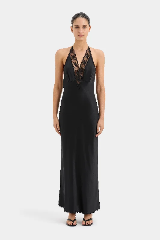 Weekend Price Slash Aries Halter Gown