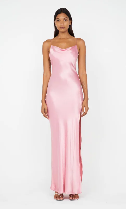 Flash Offer AYALA COWL MAXI DRESS - DUSTY PINK