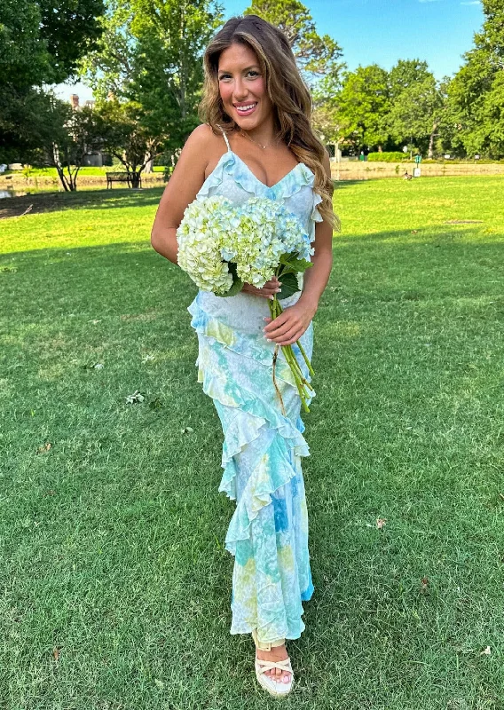 Weekend Flash Offers Colorful Delight Maxi Dress