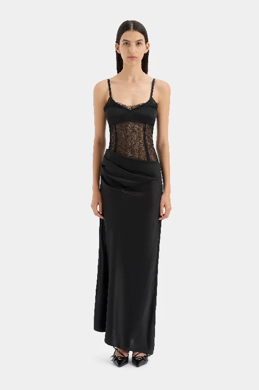 Weekend Deals Galore Dunya Draped Gown