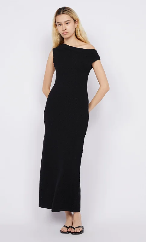 Weekend Offers You Can’t Miss MARTHA ASYM MAXI DRESS - BLACK