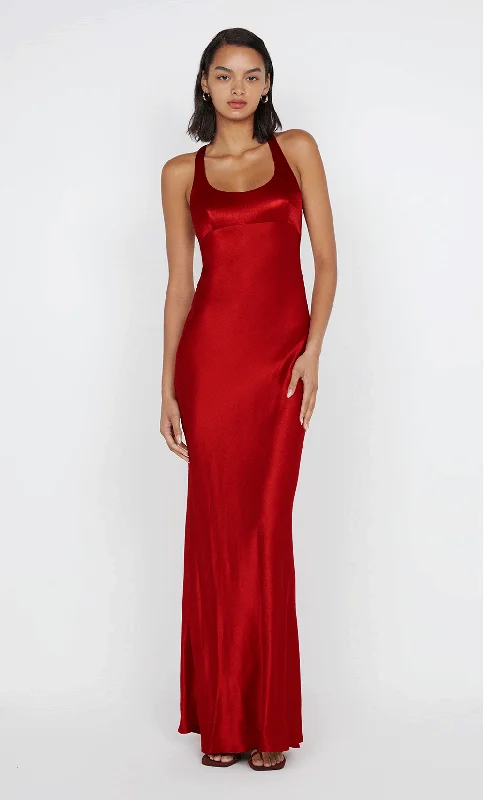 Weekend Steal of the Day MAXINA CROSSOVER DRESS - ROUGE