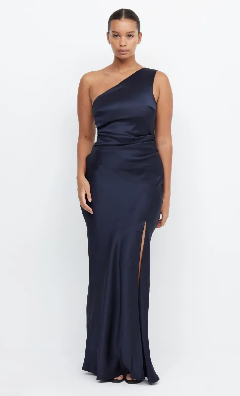 Weekend Massive Discounts THE DREAMER ASYM DRESS - INK