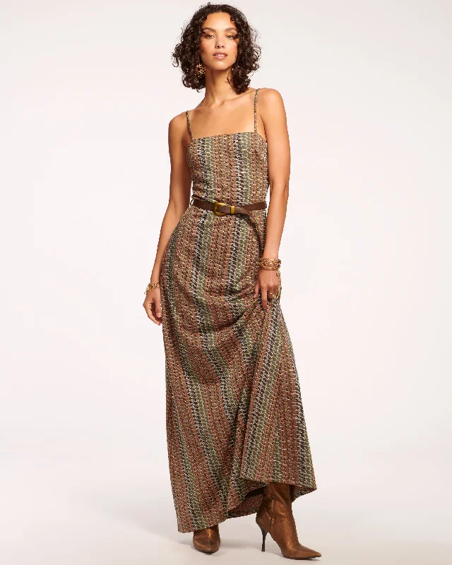Weekend Bargain Time Walker Sleeveless Maxi Dress